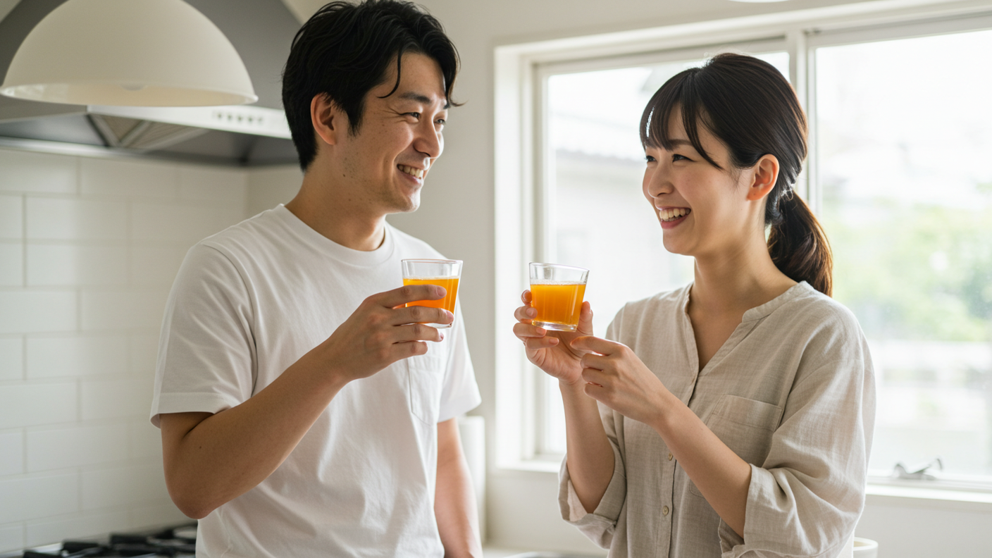二人で分かち合う健康